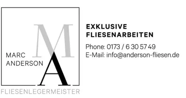 Fliesenlegermeister Marc Anderson